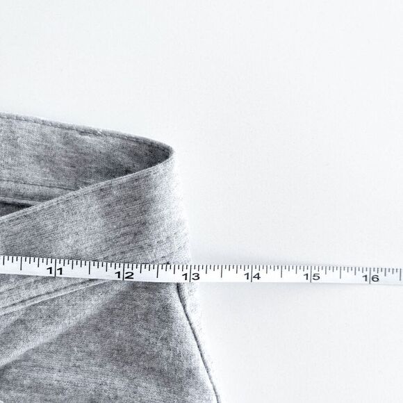 Zara Basics Women's Zip Fly Cropped Stretch Skinny Jeggings Heather Gray Size S - Picture 6 of 10